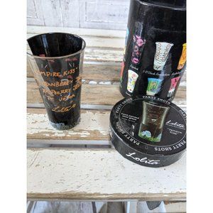 Lolita vampire kiss party shot Halloween decor gla